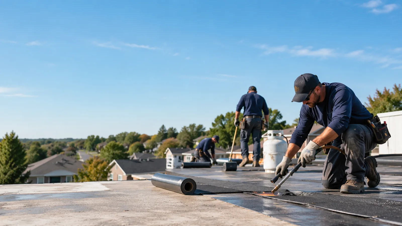 Flat Roof Leak Repair providers in Iowa, LA